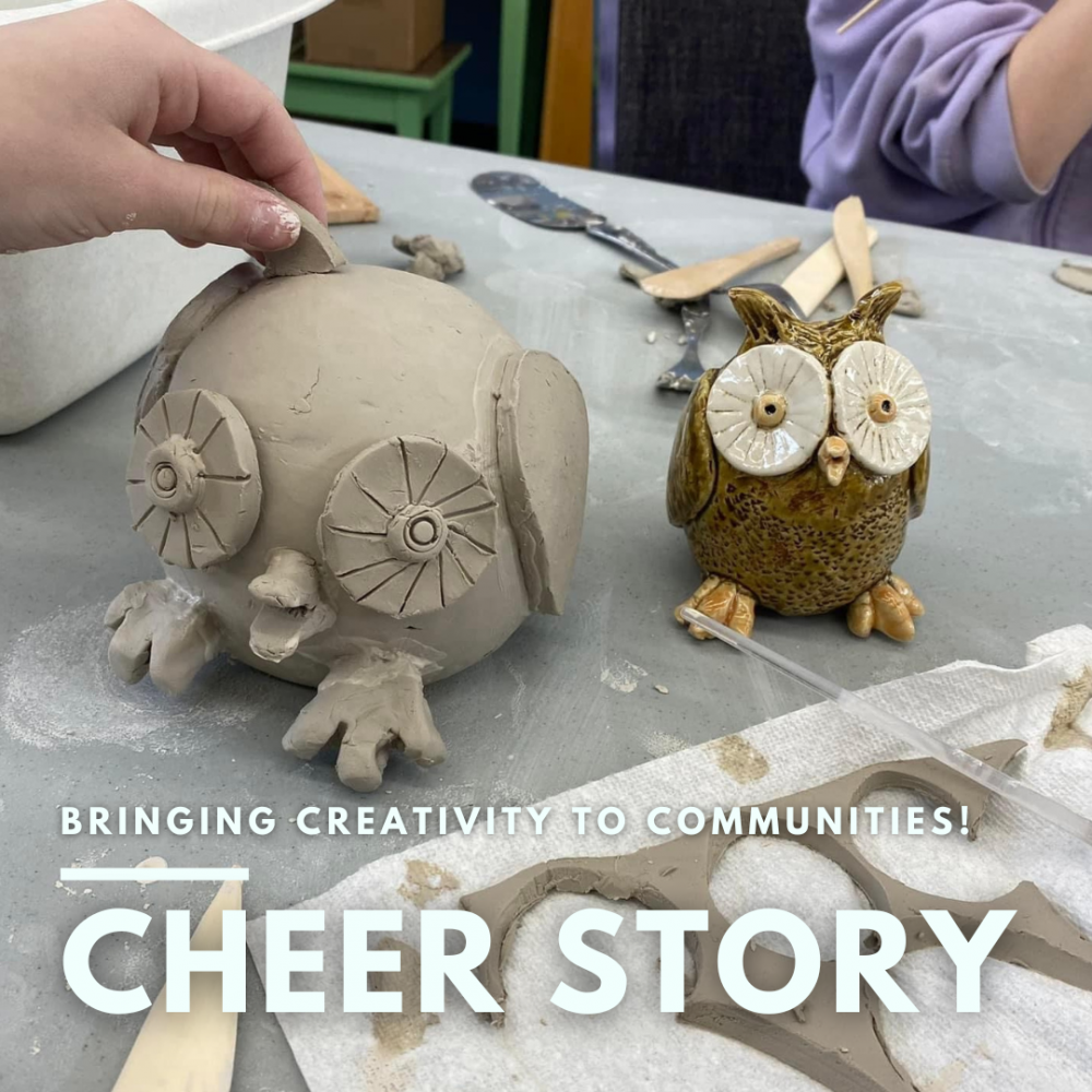 Cheer Story: Bringing Creativity to Communities!
