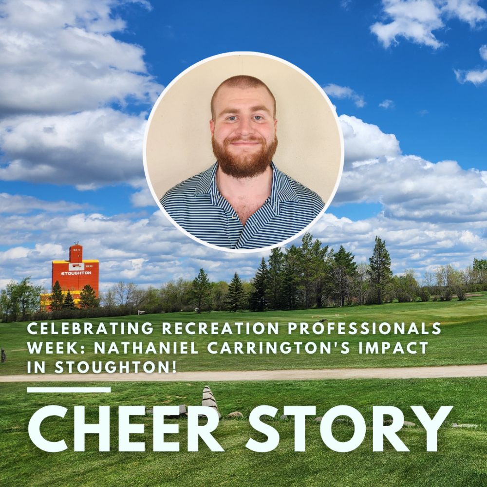 Cheer Story: Celebrating Recreation Professionals Week: Nathaniel Carrington's Impact in Stoughton!