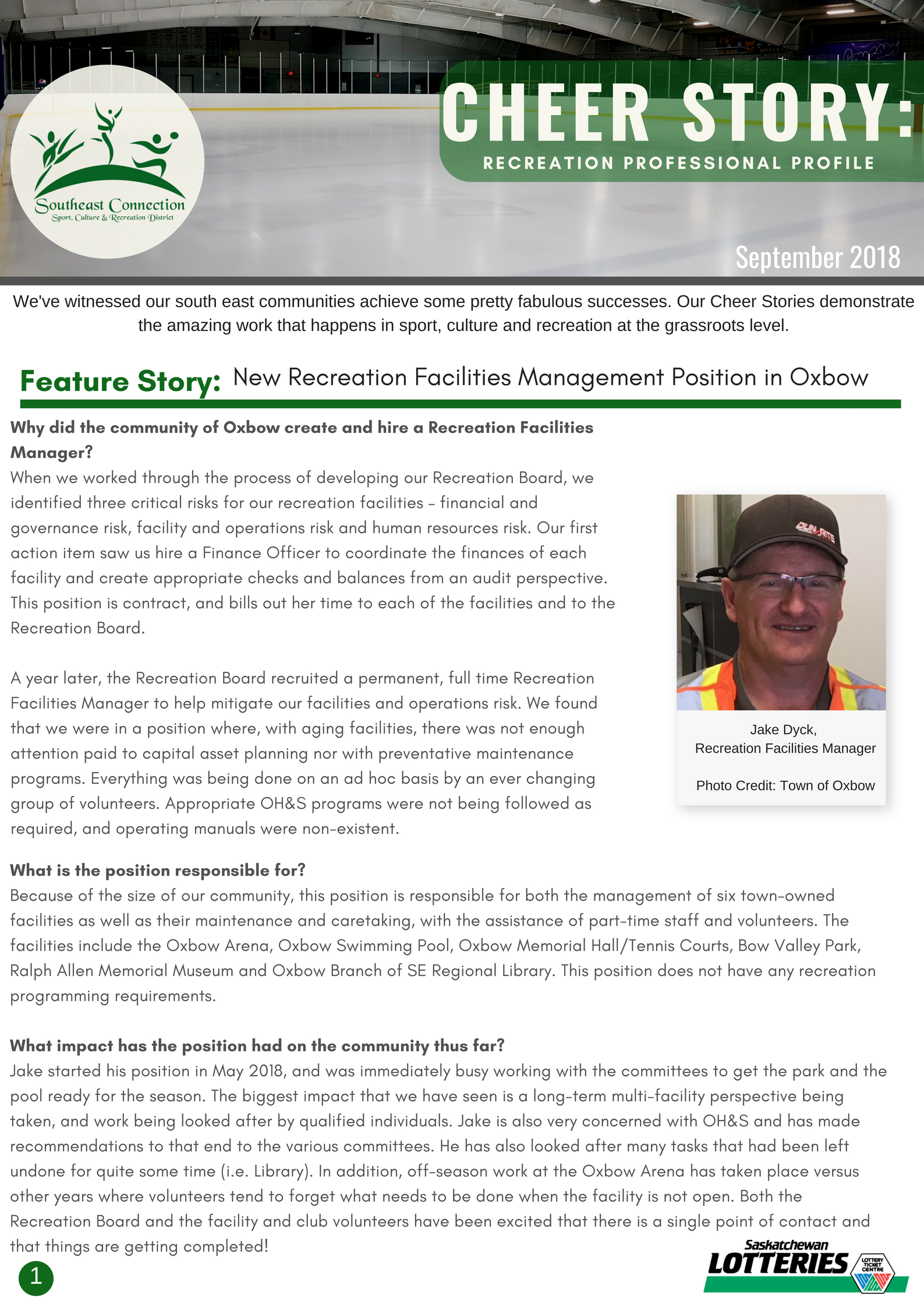 Cheer Story: Recreation Professional Profile - Image 1