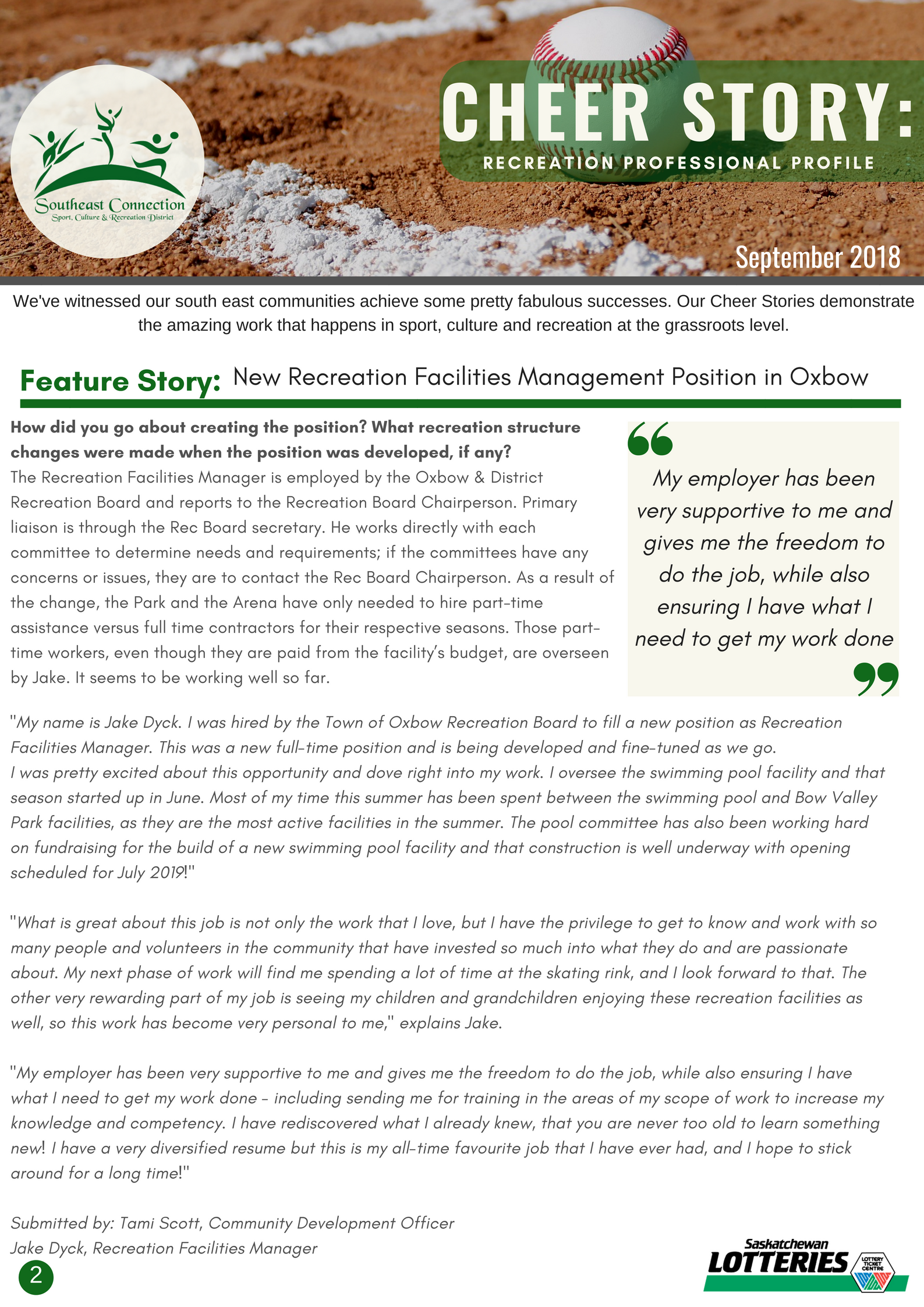 Cheer Story: Recreation Professional Profile - Image 2