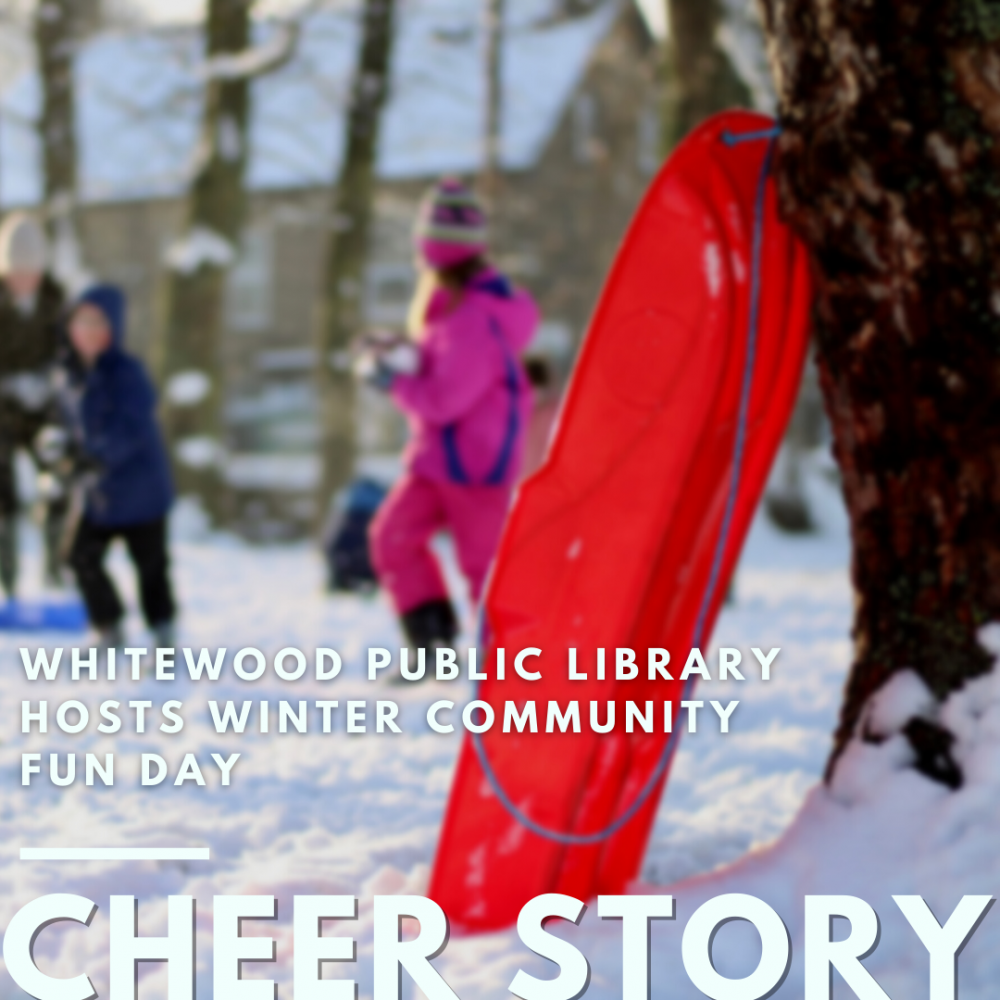 Cheer Story: Whitewood Public Library Hosts Winter Community Fun Day