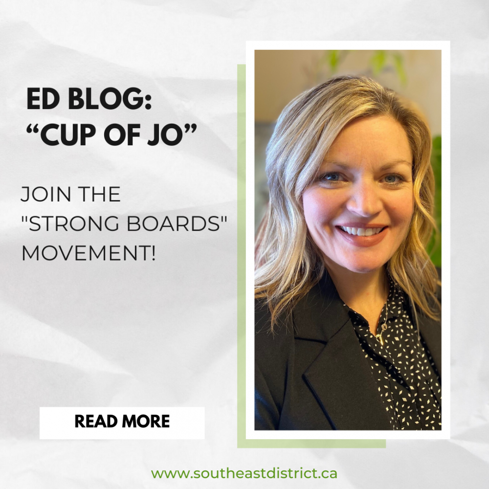 ED Blog: “Cup Of Jo” - Join The "Strong Boards" Movement!