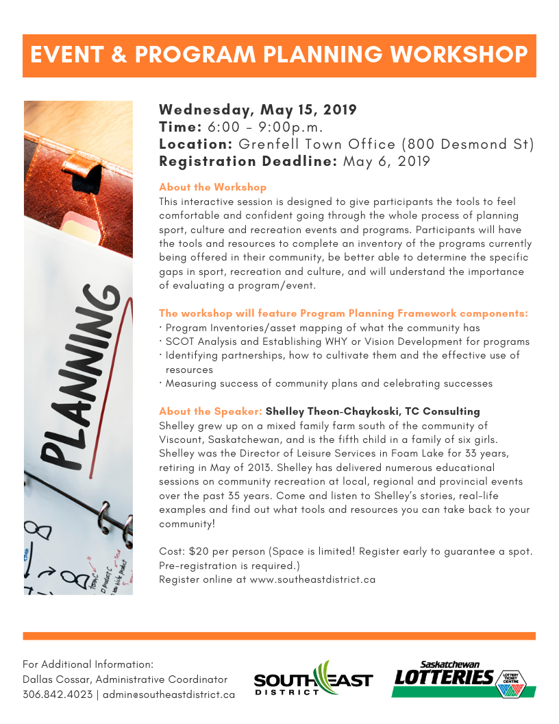 Event & Program Planning Workshop - Image 1