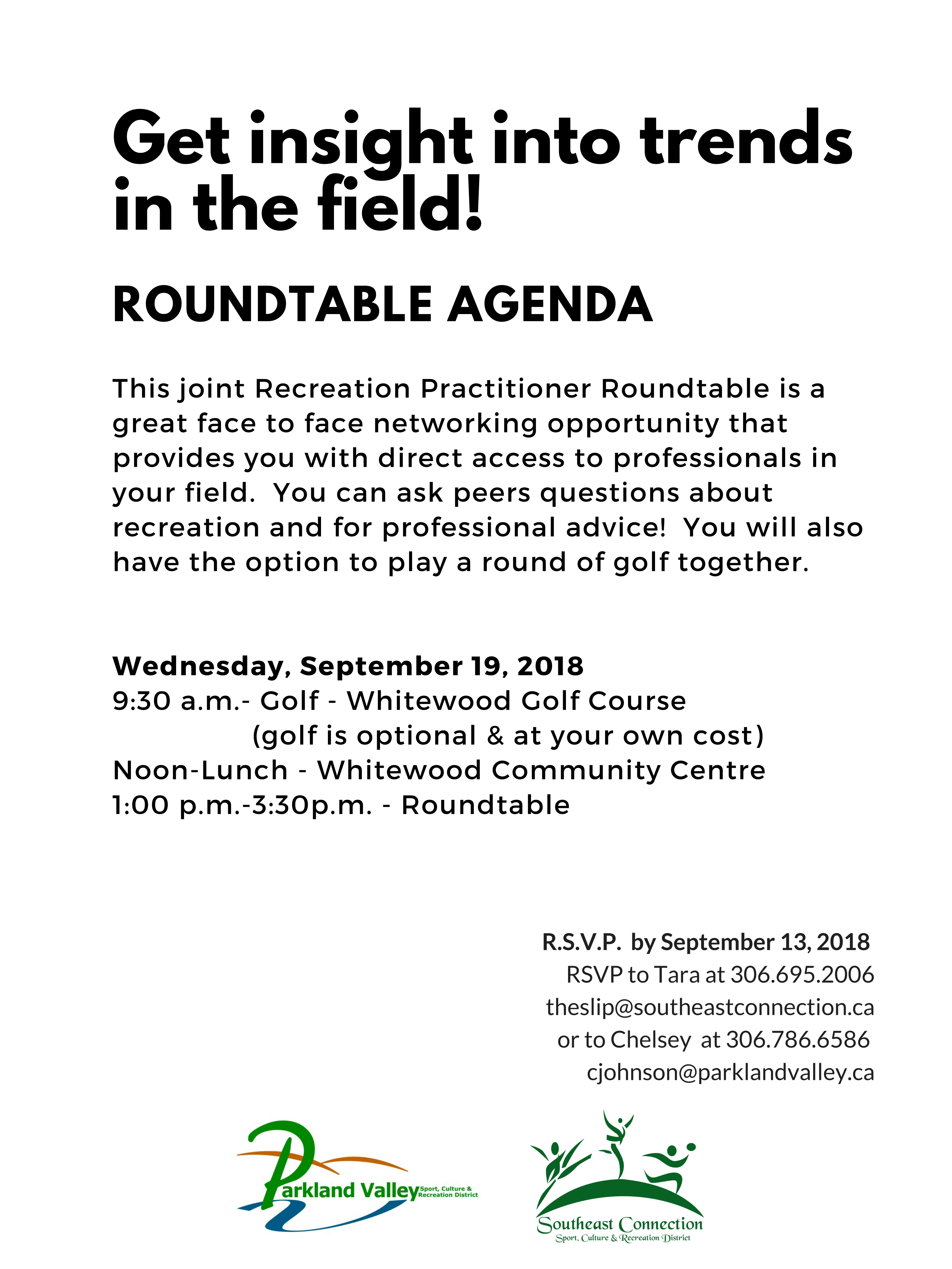 Recreation Practitioner Roundtable - Image 1