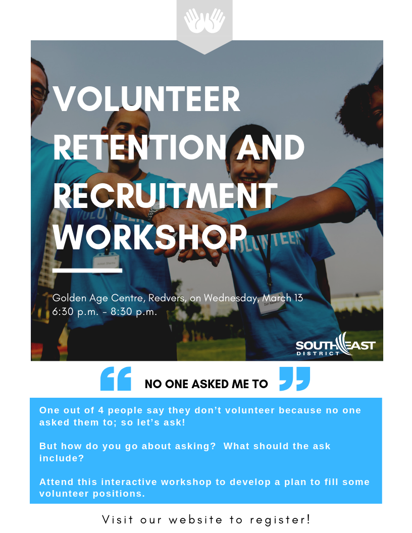 Volunteer Retention and Recruitment Workshop - Image 1