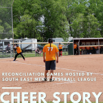Cheer Story: Reconciliation games hosted by South East Men’s Fastball League