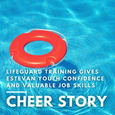 Cheer Story: Lifeguard Training Gives Estevan Youth Confidence And Valuable Job Skills