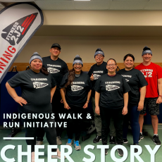 Cheer Story: Indigenous Walk & Run Initiative