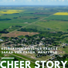 Cheer Story: Recreation Director Profile - Sarah Van Eaton