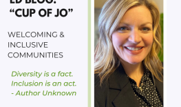ED Blog: “Cup Of Jo” - Welcoming & Inclusive Communities