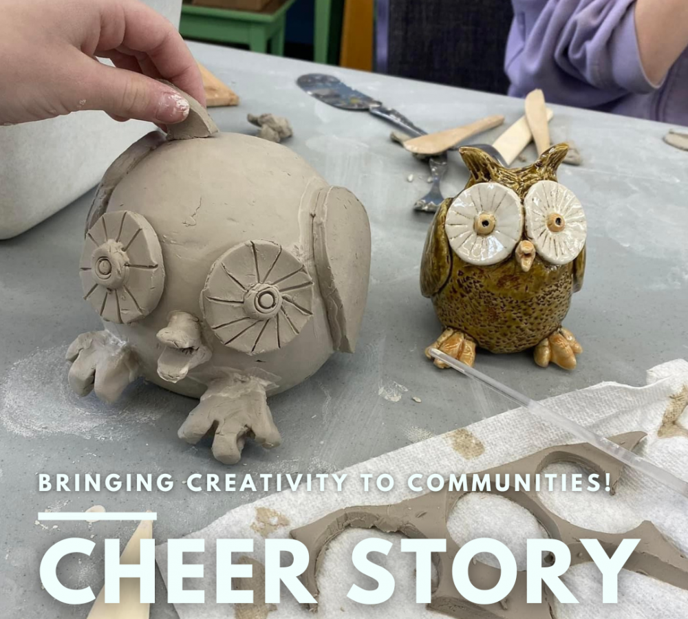 Cheer Story: Bringing Creativity to Communities!