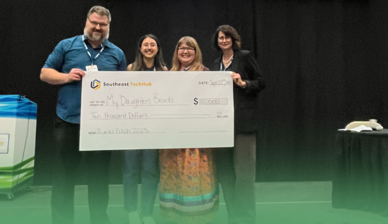 Cheer Story: Indigenous-Led Beading App Wins Rural Pitch Contest